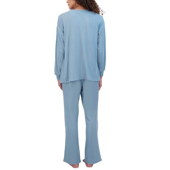 Live2Lounge Sm 3-piece Loungewear Set Cardigan Sleeveless Tank Top Pants Cooling - Picture 6 of 9